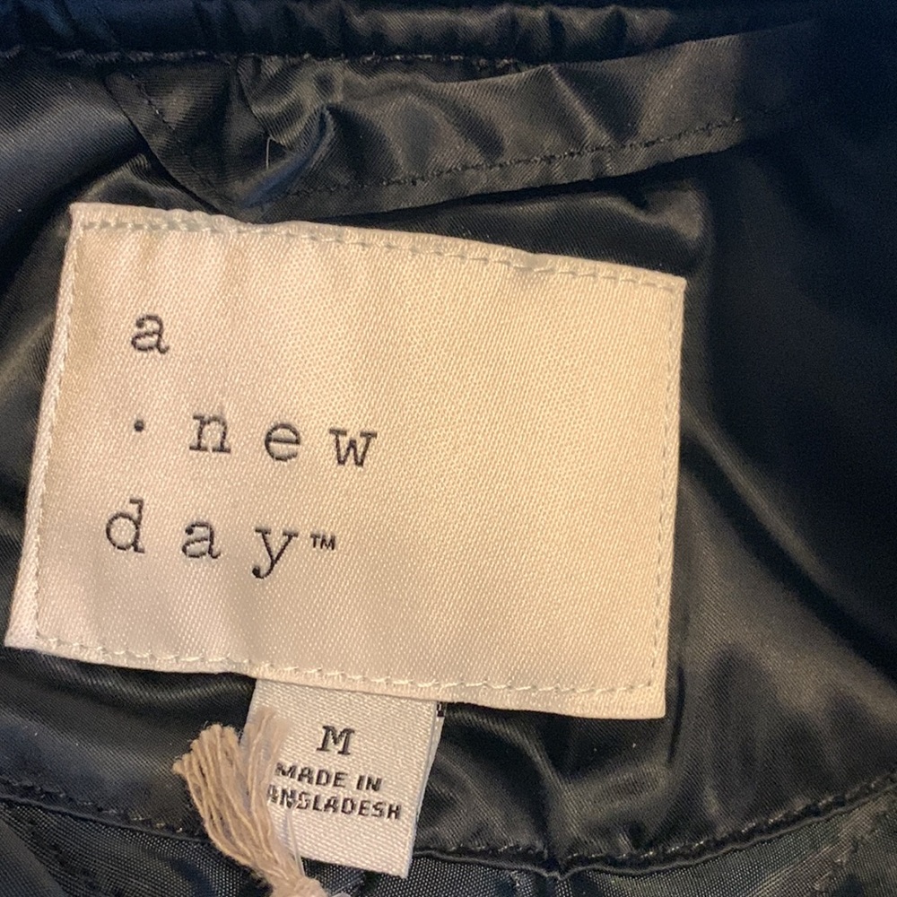 A New Day Women’s Black Bomber Jacket - Picture 11 of 13
